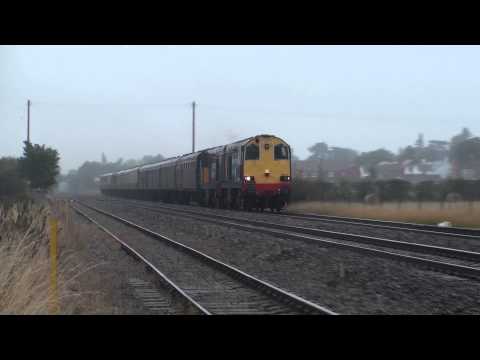 (HD) The Torbay Flyer with DRS 20309 & 20308 26th August 2011