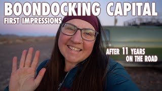 Do I REGRET Coming HERE??? Quartzsite, AZ first impressions