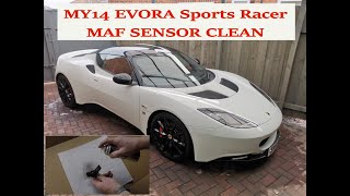 Lotus Evora (and Exige) - How to clean the MAF Mass Air Flow Sensor