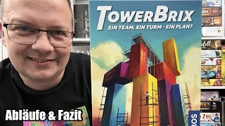 TowerBrix (Kosmos) kooperativ bauen mit unterschiedlichen Schwierigkeitsfaktoren-auch für Familien!