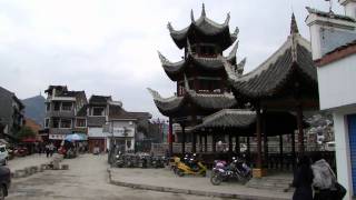 preview picture of video 'Zhenyuan Ancient City 鎮遠古城 - 商業步行街 day 5 - 10 ( China )'