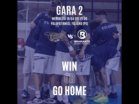 Playoff Serie C Gold - Gara 2 - UBS Foligno Basket - Bramante Basket Pesaro