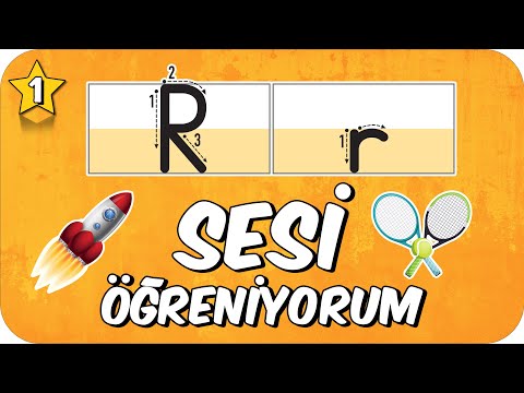 R Sesi Öğretimi 🚀 Okunuşu ve Yazılışı 🦝 1.Sınıf #2025