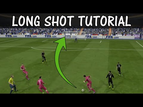 FIFA 15 LONGSHOT TUTORIAL / How to score goals from long distance / Shooting Tricks / FUT & H2H
