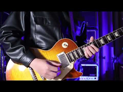 AC/DC - Back in black solo cover   [Marshall 1959 Super Lead  & Gibson 1959 reissue les paul]