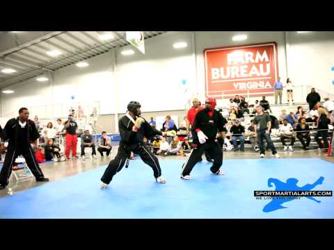 Bryan Young vs Tray Lazenby - Team Sparring - Grand Slam Open Nationals 2014