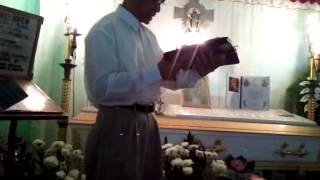 My oldest brother-preacher...during burial service
