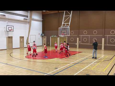 Minipoikien koripalloa 19.10.2019, HoNsU Red - HoNsU White