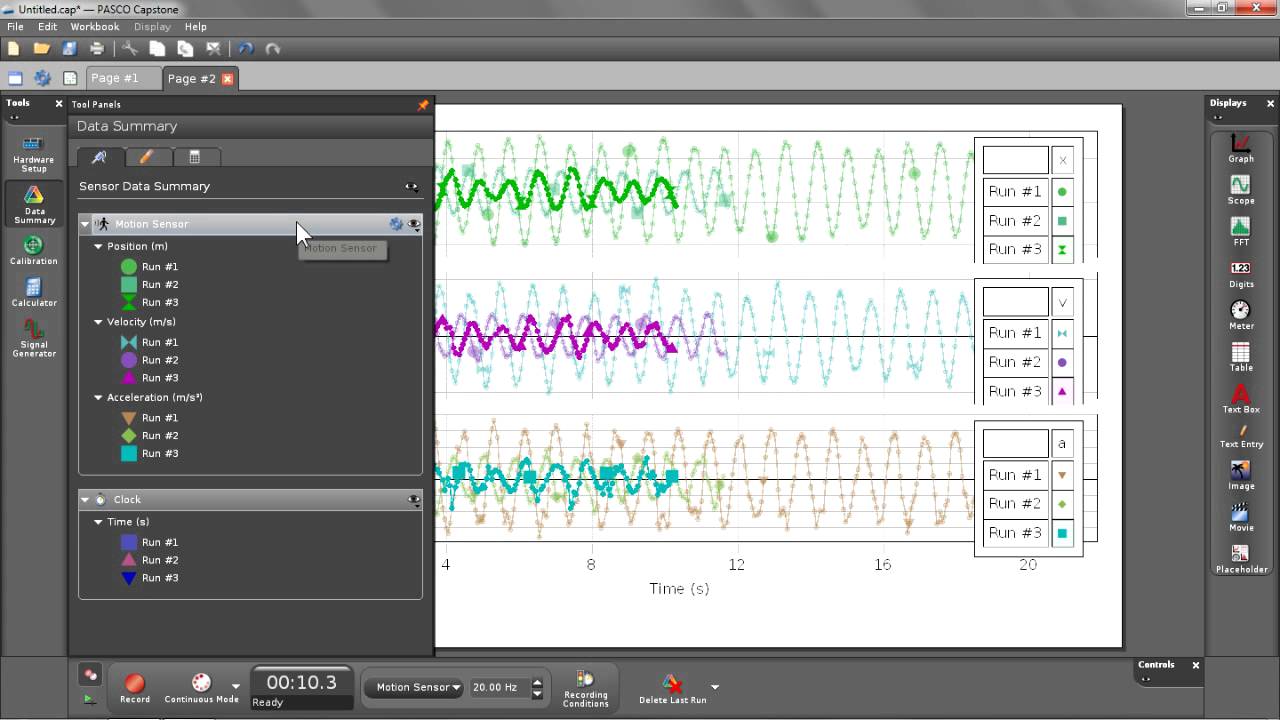 PASCO Capstone Software Introduction