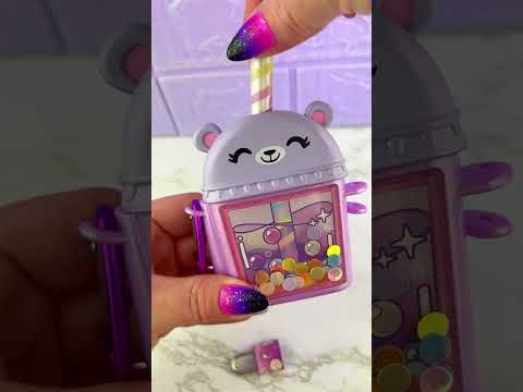 Real Littles Mini BOBA TEA Journal Opening Satisfying Video ASMR! 