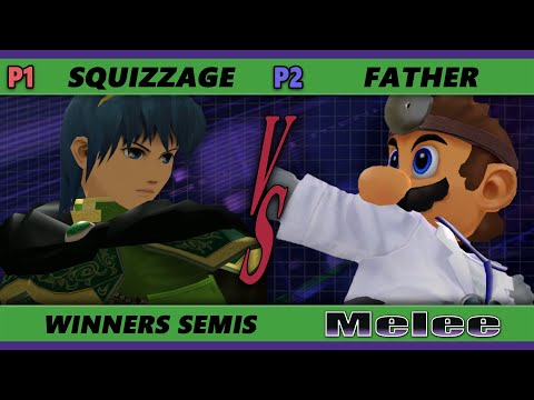 S@X 437 Winners Semis - squizzage (Captain Falcon, Marth) Vs. Father (Dr. Mario) Smash Melee - SSBM