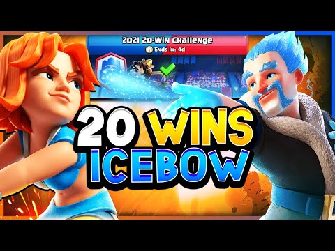 20 Wins with Icebow | Clash Royale 20 Win Challenge