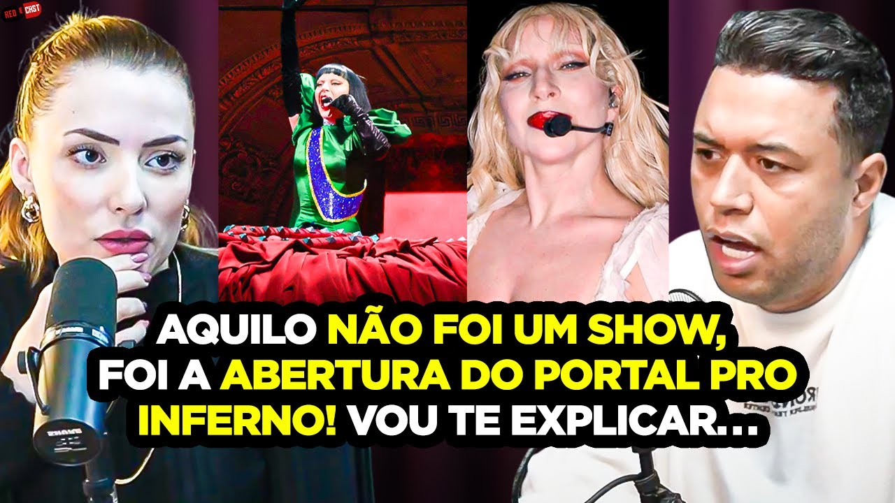 THE RITUAL AT LADY GAGA'S SHOW IN COPACABANA: SHE OPENED THE PORTAL