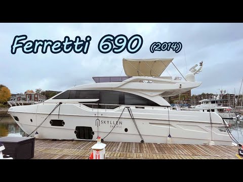Ferretti Yachts 690 video
