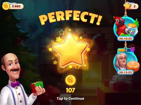 Homescapes Level 3169 With No Booster - Hard Level - Bonus Scene With Austin