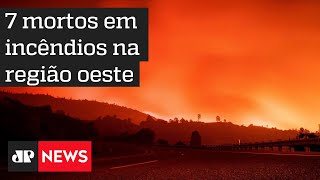 Incêndio florestal causa mortes e muda paisagem na Califórnia