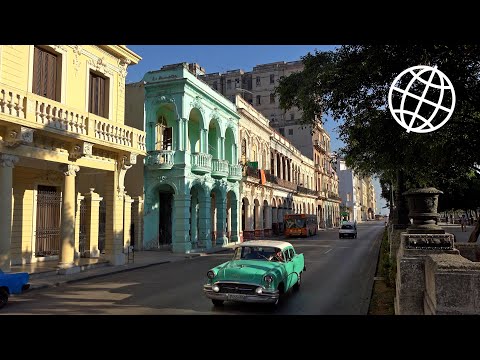 Um passeio virtual em HD por Havana, Cuba