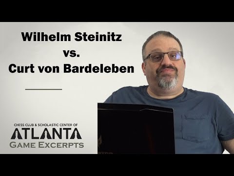Steinitz vs von Bardeleben 1895 || Game Excerpts with GM Ben Finegold