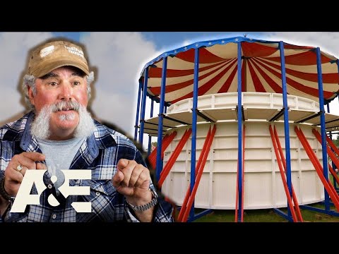 Shipping Wars: Marc DOUBLES Bid To Disassemble Daredevils' "Wall of Death" (S5) | A&E