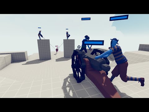 2x HARPOONS and HOWITZER - | TABS - Totally Accurate Battle Simulator