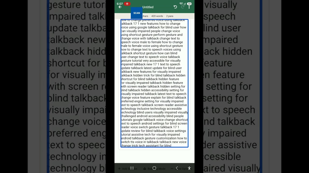 TalkBack and Google TTS secret for blind change TTS voice with gesture TalkBack 17.1 hidden trick  🔥