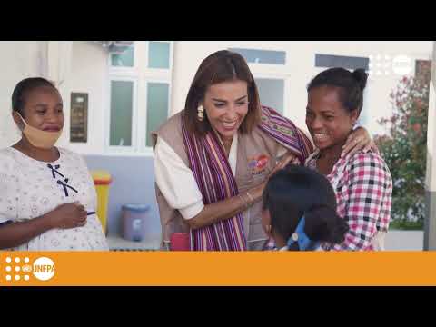 UNFPA  Goodwill Ambassador Visit Timor-Leste