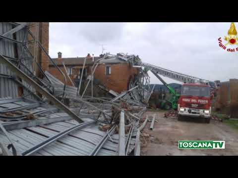 2018-02-04 GROSSETO - MALTEMPO,TROMBA D'ARIA NEL GROSSETANO