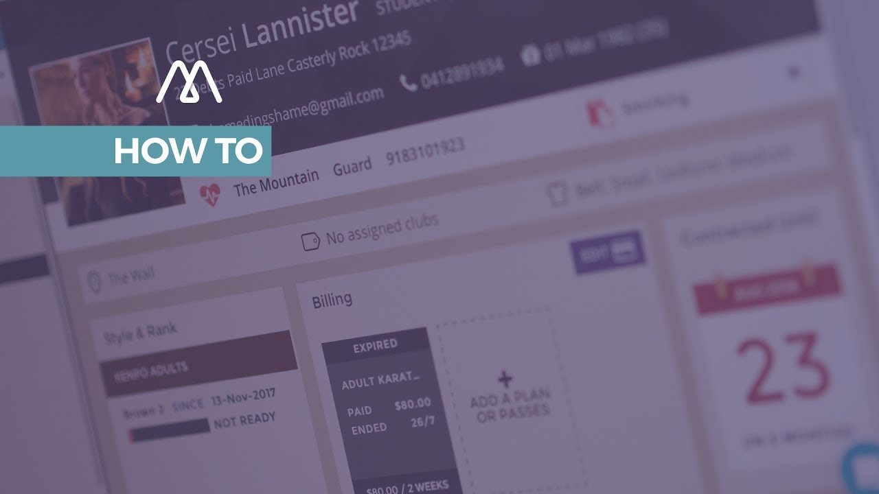 HOW TO: Navigate the Student Profile | Martialytics