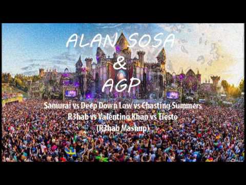 Samurai vs Deep Down Low vs Chasting Summers - R3hab vs Valentino Khan vs Tiesto (R3hab Mashup)
