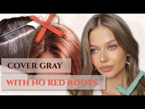 The Secret To Gray Coverage With NO Brassy Red Roots