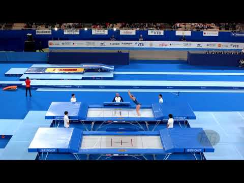 ESPECHE Julieta (ARG) W - 2019 Trampoline Worlds, Tokyo (JPN) - Qualification Trampoline R1