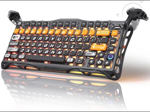 GravaStar Mercury K1 Pro – Futuristic Wireless Mechanical Keyboard Unboxing & Review!