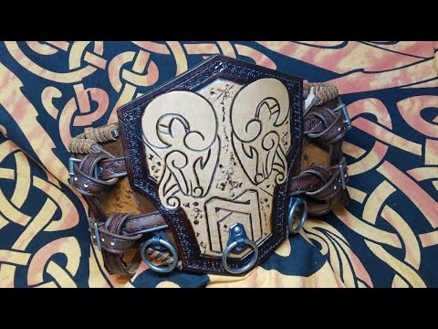 Leather Crafting Tutorial - Viking Belt