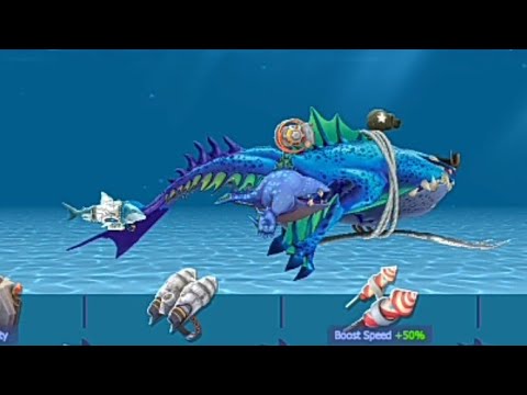 Abysshark hungry shark evolution || Abysshark unlocked gameplay - hungry shark top game