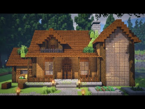 Lex The Builder - Small Cabin Tutorial | Minecraft