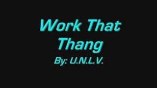 Work That Thang
