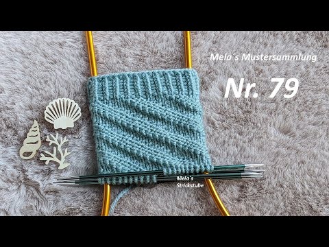 Sockenmuster Nr. 79 - Muster in Runden stricken / Spiralmuster / knitting sock pattern
