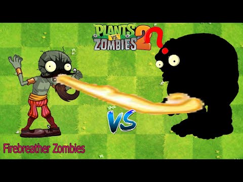 Firebreather Zombie battle Zombies. Who will win? Plants vs Zombies 2