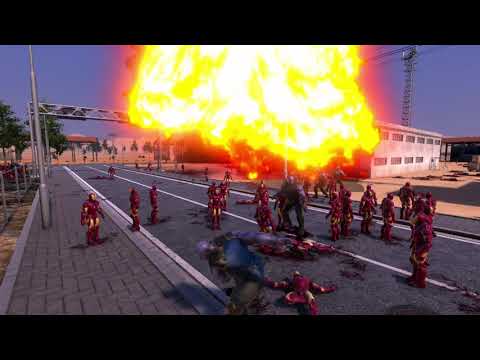 25 Thanos vs 2,500 Iron Man | Ultimate Epic Battle Simulator #UEBS