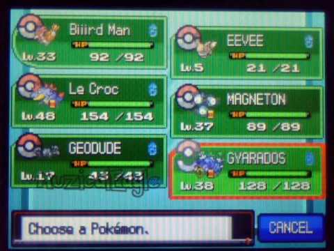 Pokemon SoulSilver Cheat 3: Cloning Pokemon