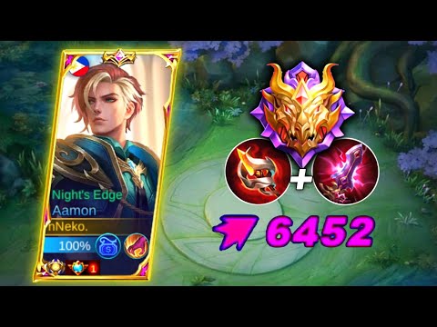 THIS AAMON META BUILD CAN DELETE ANY HERO IN HIGH RANK! AAMON BEST BUILD 2022