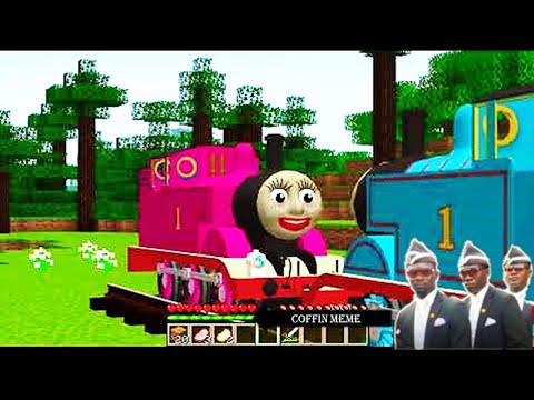 I found Thomas the Tank Engine in Minecraft - Coffin Meme