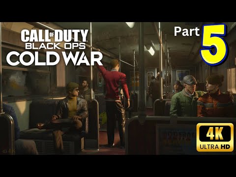 Call of Duty BLACK OPS  Cold War Gameplay Walkthrough Part 5 Campaign Full Game [4K 60FPS PC]