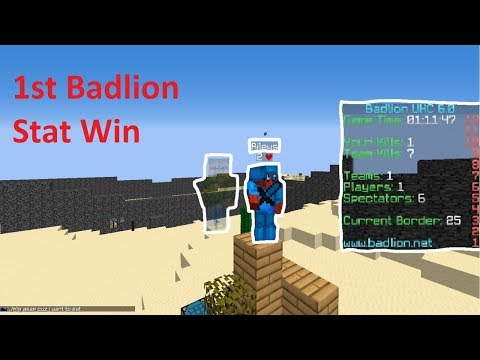 First Badlion Stat Win (AU) - UHC Highlights 20