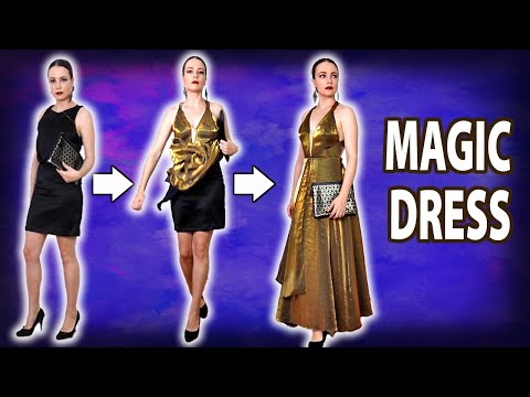 Making the magic transformation dress from Westworld
