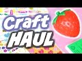 CRAFT DIY SUPPLY HAUL IBloom STRAWBERRY SQUISHY SoCraftastic