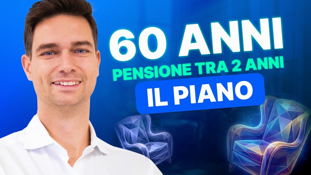 60 anni, pensione tra 2 anni, zero investimenti: ecco il piano che ha funzionato (caso reale)