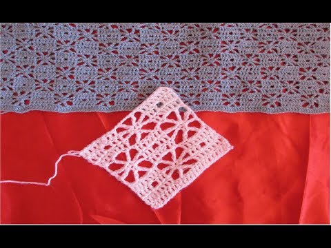 Model crosetat cu stelute, foarte usor si rapid - NR 14