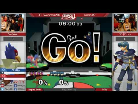 CFL Smackdown 94 Melee - King Momo (Falco) vs SS Colbol (Marth) - Losers Quarters