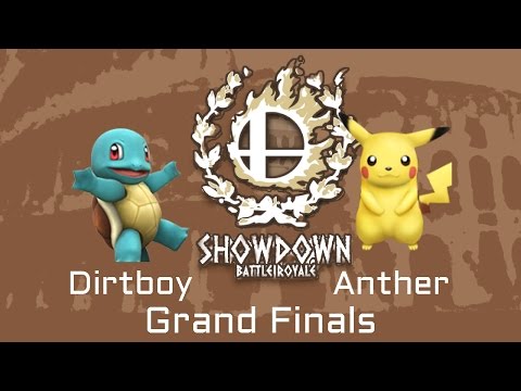 Showdown Project M Singles Grand Finals - Dirtboy (Squirtle) vs. Anther (Pikachu)